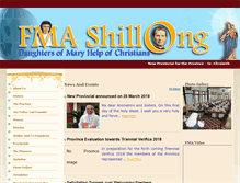 Tablet Screenshot of fmashillong.org